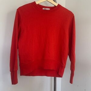 Agolde Premium Red Crewneck Top
Size S 100% cotton